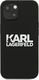 Karl Lagerfeld Etui Karl Lagerfeld KLHCP13SSLKLRBK Apple iPhone 13 mini Silicone Stack Logo czarny/black 4