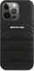 Mercedes Etui Mercedes AMG AMHCP13LGSEBK Apple iPhone 13 Pro czarny/black hardcase Leather Debossed Lines 2
