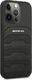 Mercedes Etui Mercedes AMG AMHCP13LGSEBK Apple iPhone 13 Pro czarny/black hardcase Leather Debossed Lines 3