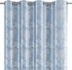 AmeliaHome CURT/AH/VELVET/SILVERLEAVES/BLUE/140X245 3