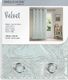 AmeliaHome CURT/AH/VELVET/SILVERLEAVES/MINT/140X245 4