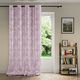 AmeliaHome CURT/AH/VELVET/SILVERLEAVES/POWDERPINK/140X245 2
