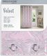 AmeliaHome CURT/AH/VELVET/SILVERLEAVES/POWDERPINK/140X245 4