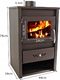 Hurtex Piec Koza Wolnostojący Stalowy Polski EUROPA 11KW 4