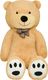 TEDBI TEDBI DUŻY MIŚ PLUSZOWY 180 cm BEŻOWY 1