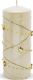Art-Pol Pl Krem Świeca Girlanda Walec Duży 1