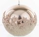 Art-Pol Pl Rose Gold Świeca Ice Star Kula 10 5