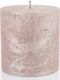 Art-Pol Pl Rose Gold Rustic Metalic Świeca Walec Mały 4