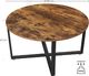 Art-Pol Stolik okrągły kawowy LOFT industrialny 2