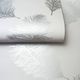 DUTCH WALLCOVERIN DUTCH WALLCOVERINGS Tapeta Fawning Feather, jasnoszara 5