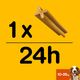 Pedigree PEDIGREE DentaStix (średnie rasy) przysmak dentystyczny dla psów 3 szt. - 77g 5