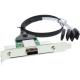 InLine SFF 8088 - SATA x4, 0.5m, Czarny (27654B) 1