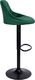 Gmm Group Hoker krzesło barowe CYDRO BLACK zielone Velvet universal 2