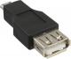Adapter USB InLine microUSB - USB Czarny  (31604) 1