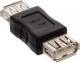 Adapter USB InLine USB - USB Czarny  (33300) 1