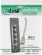 InLine Splitter ISDN 5x RJ45 żeński 15cm Kabel z terminal resistors (69935) 1