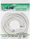 Kabel InLine Antenowy (F) 10m biały (69310) 1