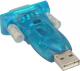 Adapter USB InLine USB - RS-232 Niebieski  (33304A) 1
