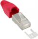 InLine Wtyczka RJ45, czerwony 10 szt (74510R) 1