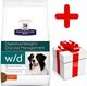 Hills  HILL'S PD Prescription Diet Canine w/d 4kg + niespodzianka dla psa GRATIS! 1