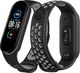 Opaska do XIAOMI MI SMART BAND 5/6 Silikonowa czarno-szara 1