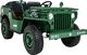 Pojazd Retro Wojskowy 4x4 Zielony 10