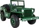 Pojazd Retro Wojskowy 4x4 Zielony 11