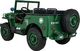 Pojazd Retro Wojskowy 4x4 Zielony 3