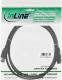 InLine Firewire 9-pin - Firewire 6-pin, 2m, Czarny (36902) 1