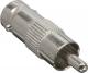 Adapter AV InLine RCA (Cinch) - BNC srebrny (99320) 1