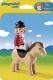 Playmobil Postać z koniem (6973) 1