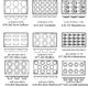 Hendi Foremki silikonowe nieprzywierające do pieczenia do 260C MINI-CAKE 176x300mm GN1/3 - Hendi 677001 1