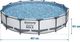 Bestway Basen stelażowy Steel Pro Max 457cm 18w1 (56488) 1