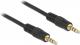 Kabel Delock Jack 3.5mm - Jack 3.5mm 1m czarny (83435) 1
