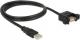 Kabel USB Digitus USB-A - USB-A 1 m Czarny (85106) 1