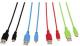 Kabel USB Hama USB-A - 0.75 m Niebieski (001357010000) 10