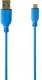 Kabel USB Hama USB-A - 0.75 m Niebieski (001357010000) 2