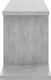 vidaXL Wisząca szafka pod TV, szarość betonu, 125x18x23 cm, płyta 5