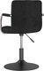 vidaXL Obrotowe krzesła stołowe, 2 szt., czarne, aksamitne 5