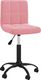 Krzesło biurowe vidaXL Różowe 1