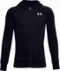 Under Armour Bluza UA Y RIVAL COTTON FZ HOODIE 1357613 001 1357613 001 czarny S 1