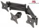 Maclean Uchwyt biurkowy na 3 monitory 13" - 27" (MC-691) 2