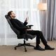 Fotel Songmics RACINGCHAIR szary (RCG13G) 4
