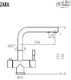 Bateria kuchenna Blue Water Zara stojąca inox (BW-5901730611298) 6