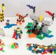 Plus Plus Mini mix 600 szt. (Basic, Neon) i 2 płytki konstrukcyjne 9