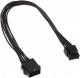 4+4-Pin, EPS/P4/P8, 30cm, Czarny (ZUAD-770) 1