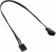 4-pin - 4-pin, 0.3m, Czarny (ZUAD-771) 1