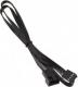 4-pin - 4-pin, 0.6m, Czarny (ZUAD-772) 1