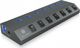 HUB USB Icy Box 7x USB-A 3.0 (IB-HUB1701-C3) 2