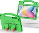 Etui na tablet Dux Ducis Etui SAMSUNG GALAXY TAB S6 LITE ( P610 / P615 ) Dux Ducis Panda Pancerne Silikonowe dla dzieci +Podstawka zielone 1